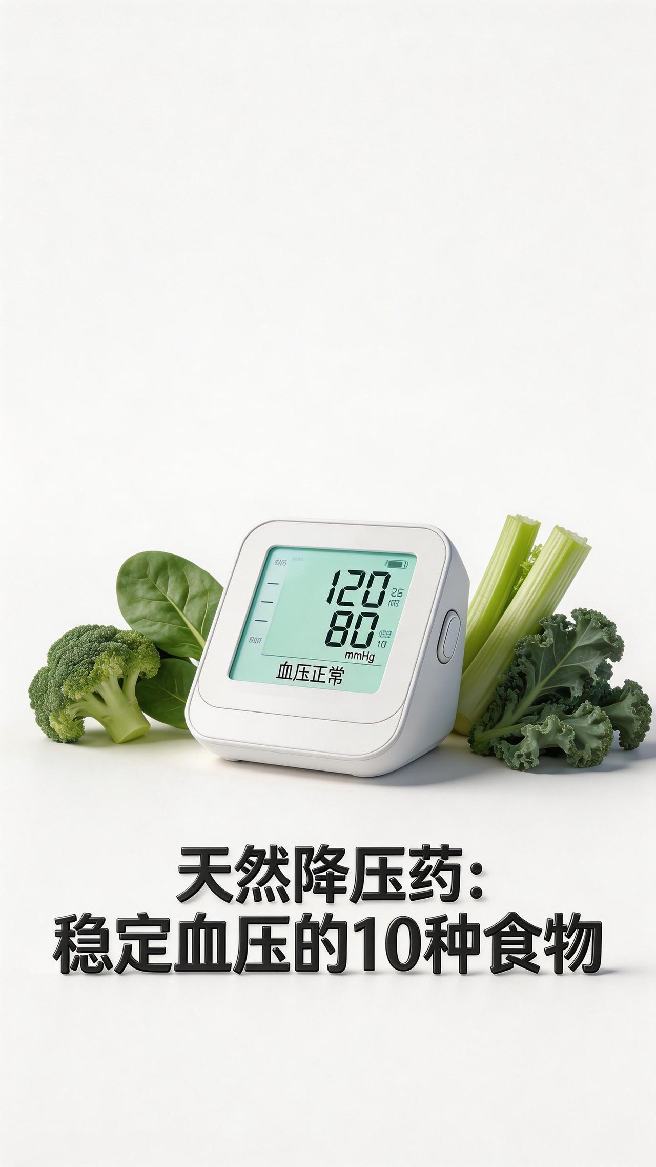 天然“降压药”：帮助稳定血压的10种食物
结合DASH饮食法与NIH、Harva