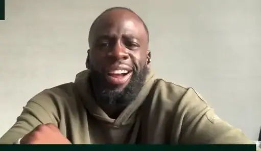 追梦今天在自己节目《The Draymond Green Show》上，对阿德巴