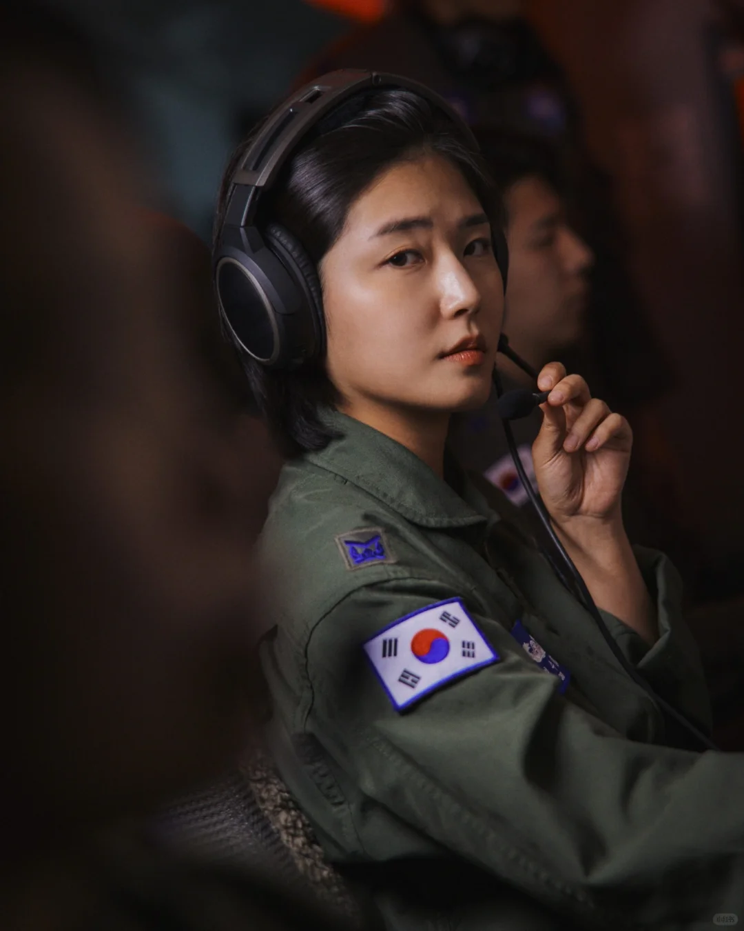 韩国空军E7预警机操作员