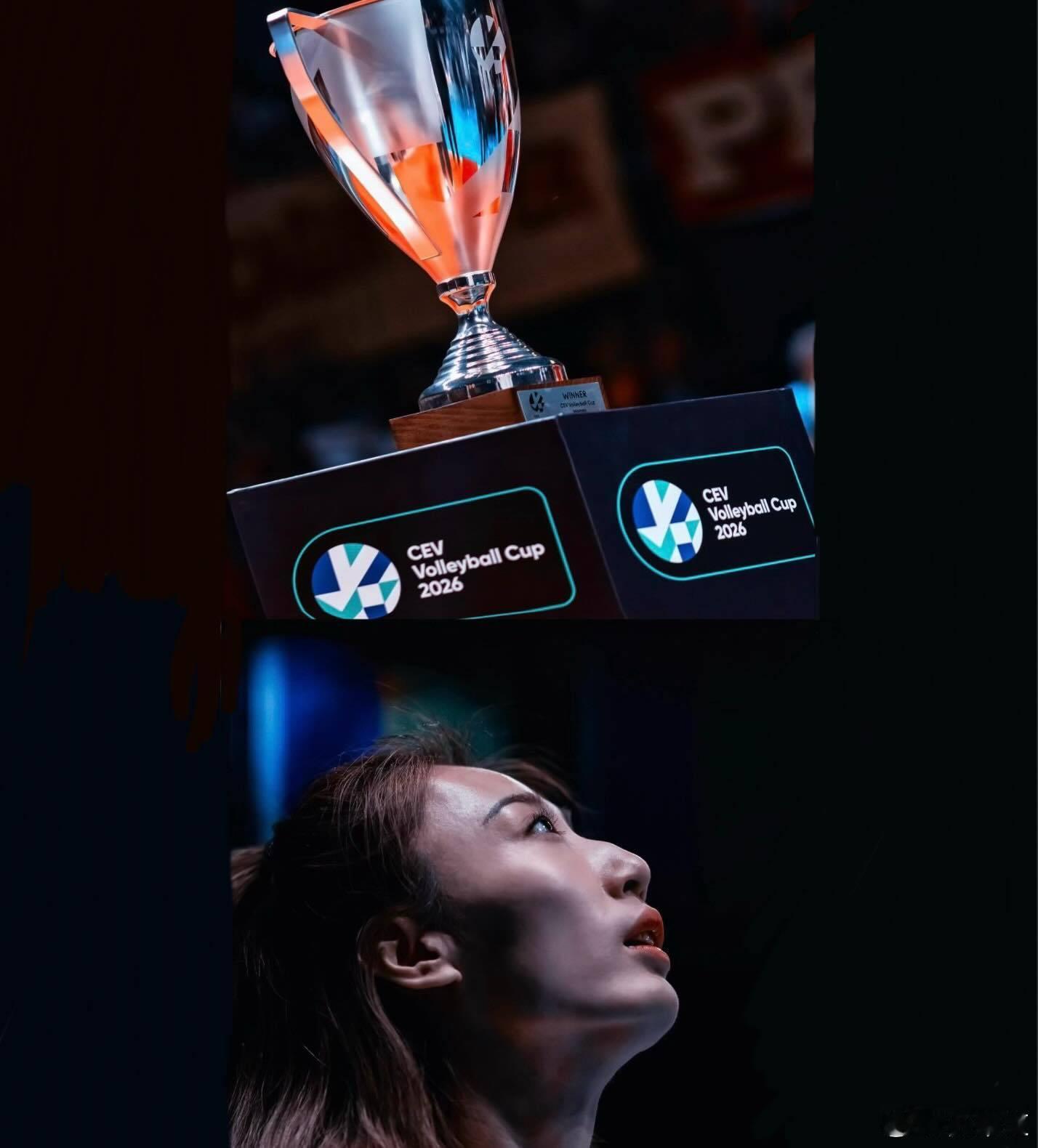 王媛媛国际排坛动态王媛媛更新社交媒体：🦁❤️💛🦁；怕输才会紧张，想赢只会兴