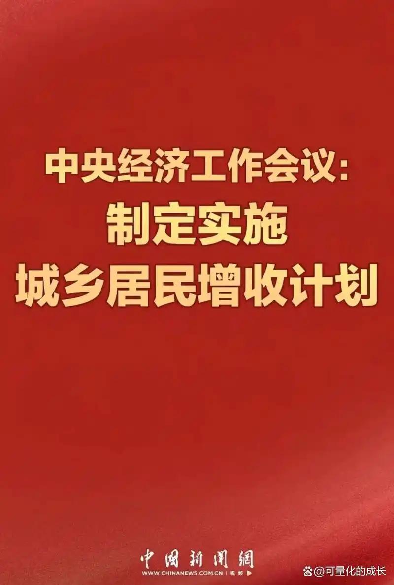 中央经济工作会议：2026城乡居民增收的12条硬核措施，让钱袋子真正鼓起来
 