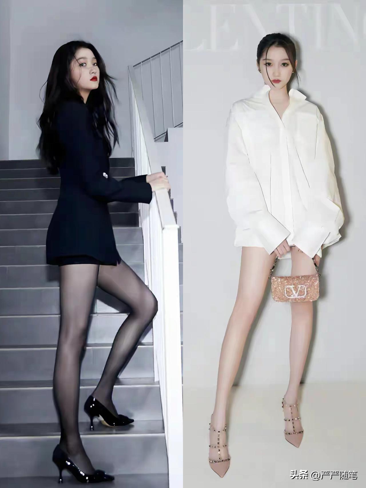 关晓彤黑白杀，二选一。