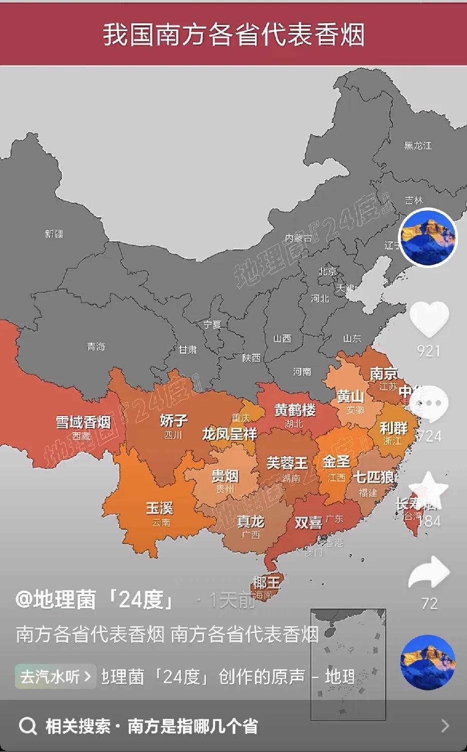 南方各省香烟的代表，那个才是市场的硬通货呢？