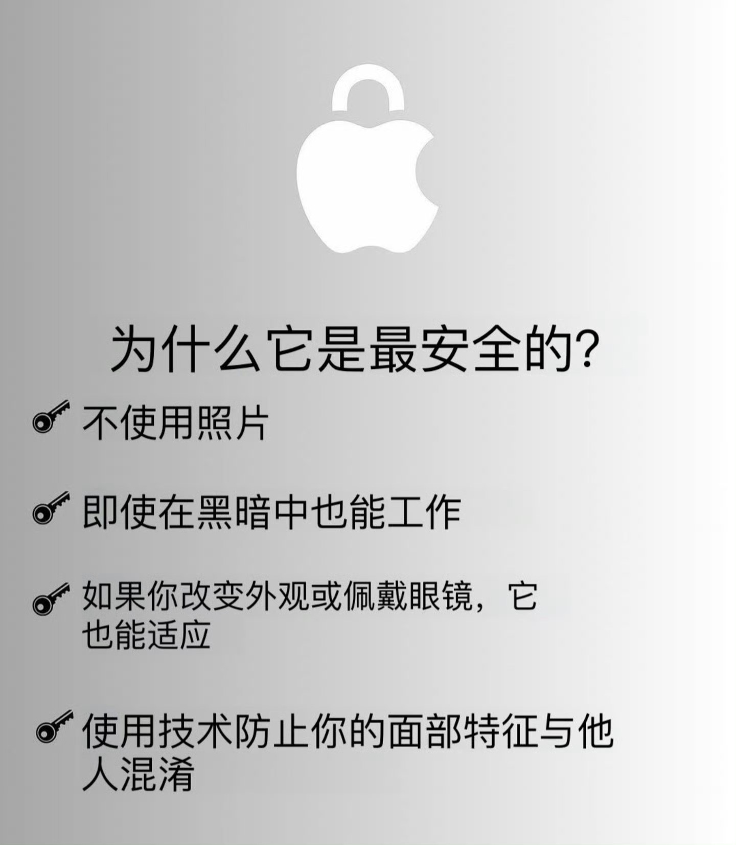 你的面容就是你最好的密码： 