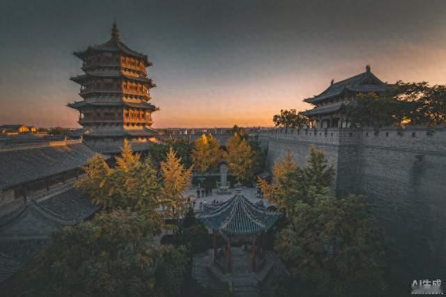 金秋自驾晋北，古建华章一路秋色