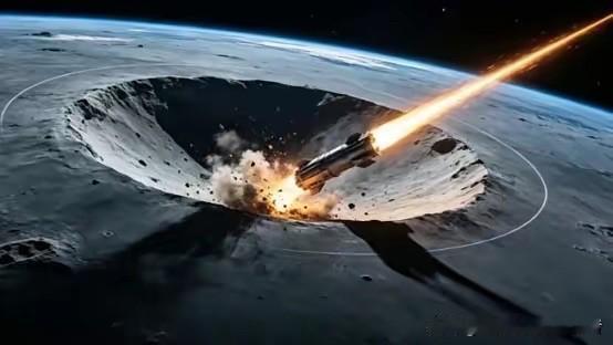 天生的坏种，得不到就破坏！8月5日，美国SpaceX火箭残骸撞击月球，一枚重约4