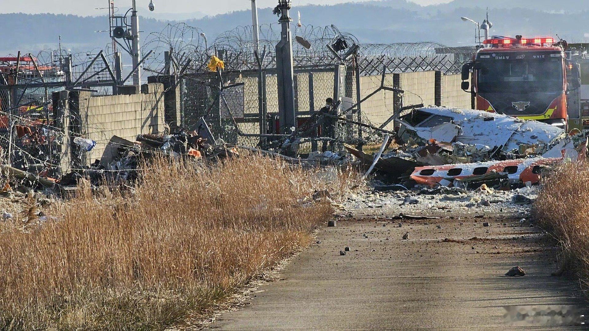 韩国客机起火28人死亡 着陆时偏离跑道撞上护栏，引发爆炸和大火，造成28人死亡，