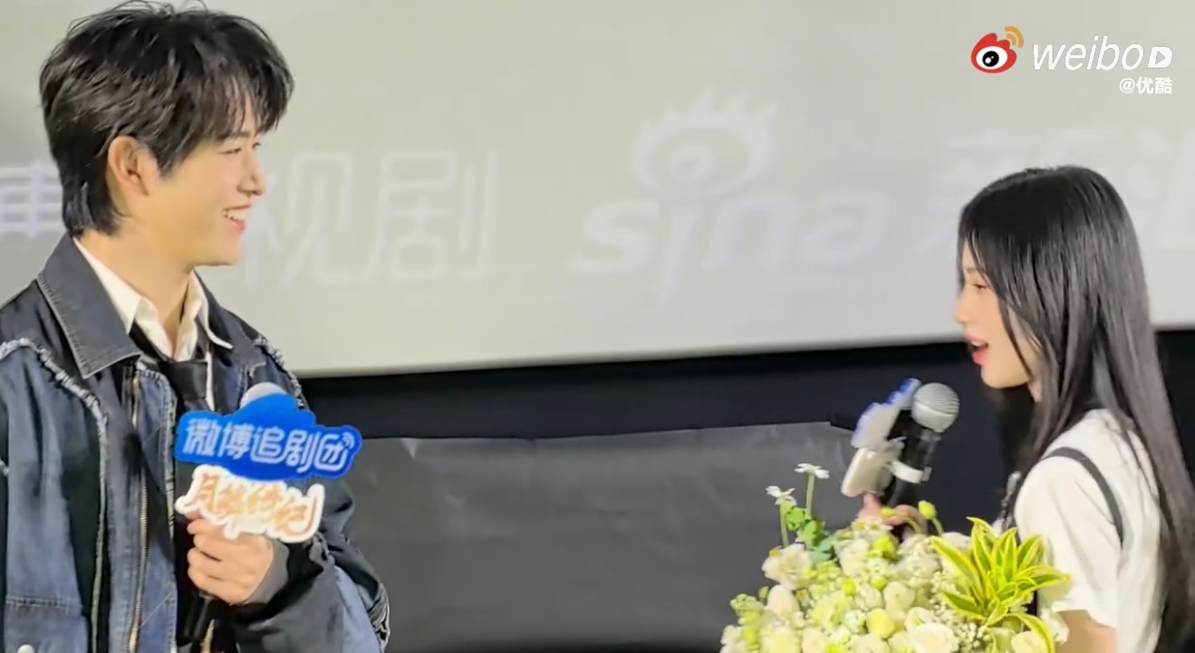 田嘉瑞说鞠婧祎一直赢 粉丝递花那段我已经笑出声了，结果田嘉瑞一开口我直接尖叫。他