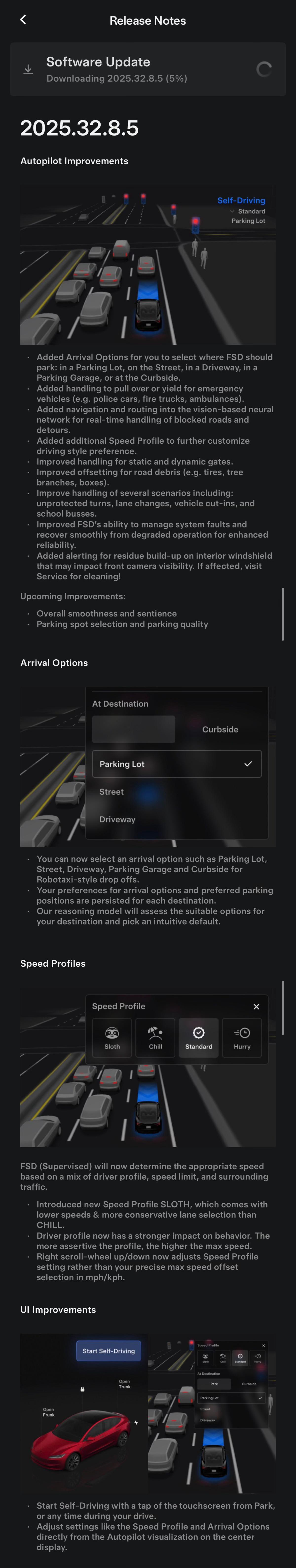 Tesla 特斯拉北美 软件更新 2025.32.8 (翻译) FSD V14.