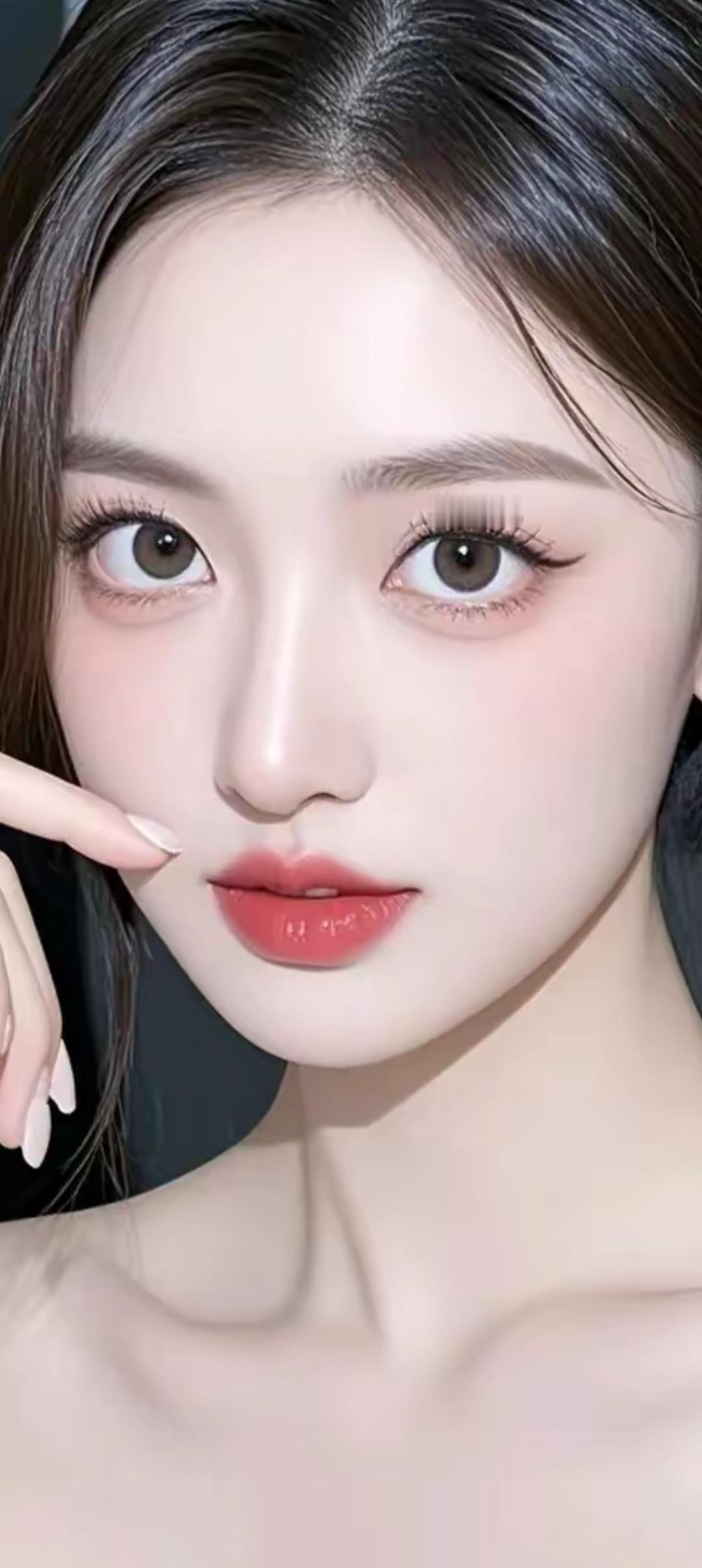 精致妆容，甜美可人，完美无瑕！💄💄💄