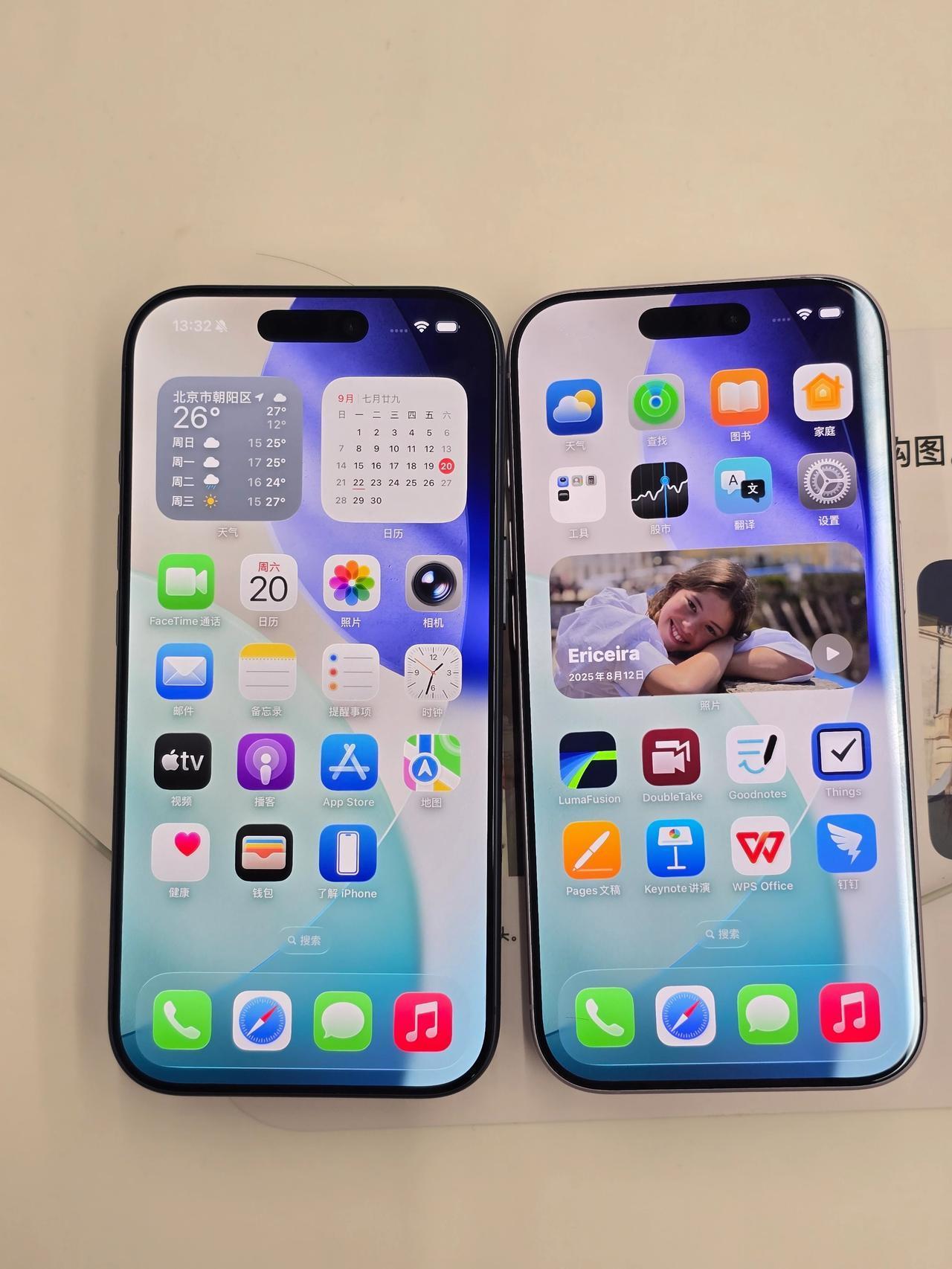 今年的iPhone 17标准版不仅牙膏挤爆，配置给力，而且正面来看，边框已经和i
