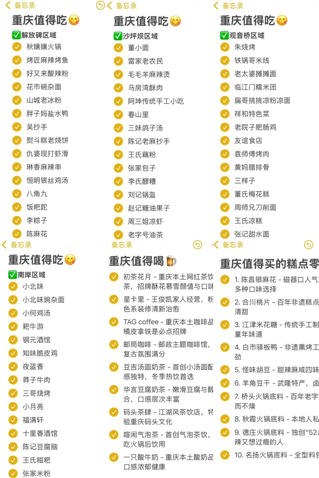 本地人才知道的重庆美食合集…好吃无广！