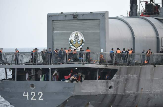 伊朗确认军舰遭美军击沉致104人死亡美军3月4日对斯里兰卡海岸附近伊朗“德纳”号