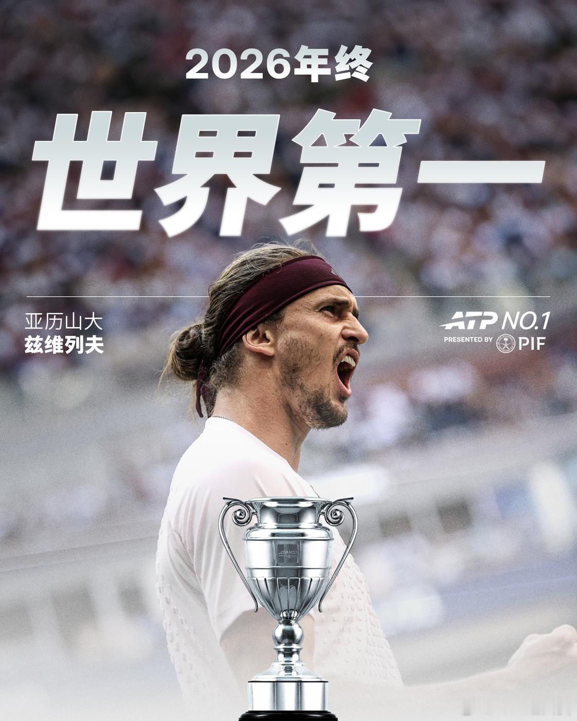 法网冠军🏆美网冠军🏆PIF ATP年终世界第一✅恭喜萨沙拥有了一个精彩的20