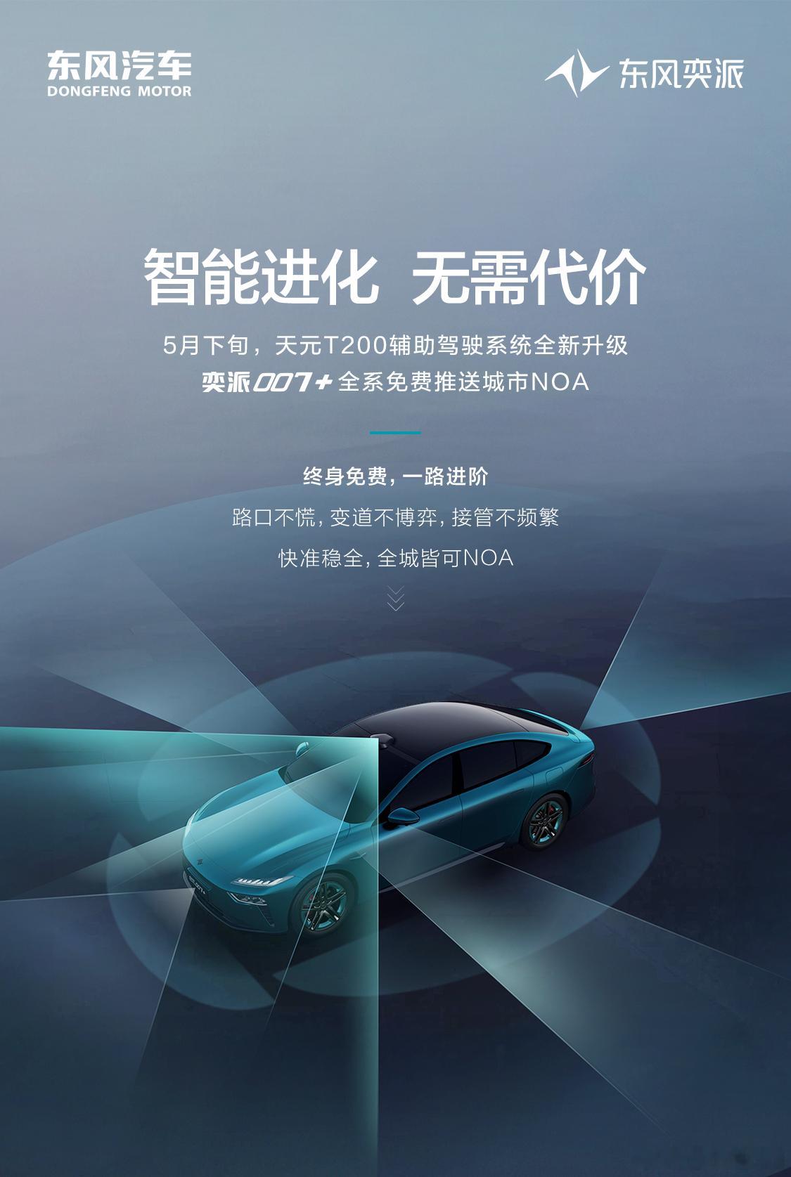 5月下旬，天元T200辅助驾驶系统全新升级！终于啊城区辅助驾驶要来了！东风奕派 