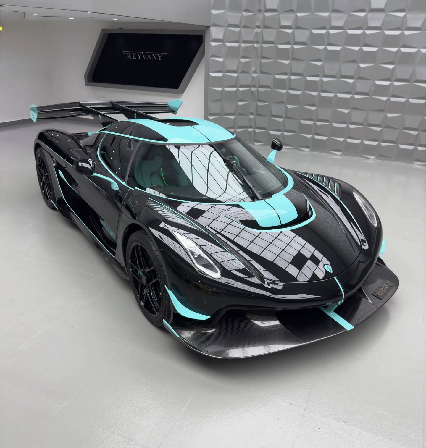 🔶KEYVANY 1 OF 1🔶“蒂芙尼版”科尼赛克jesko豪车超跑car