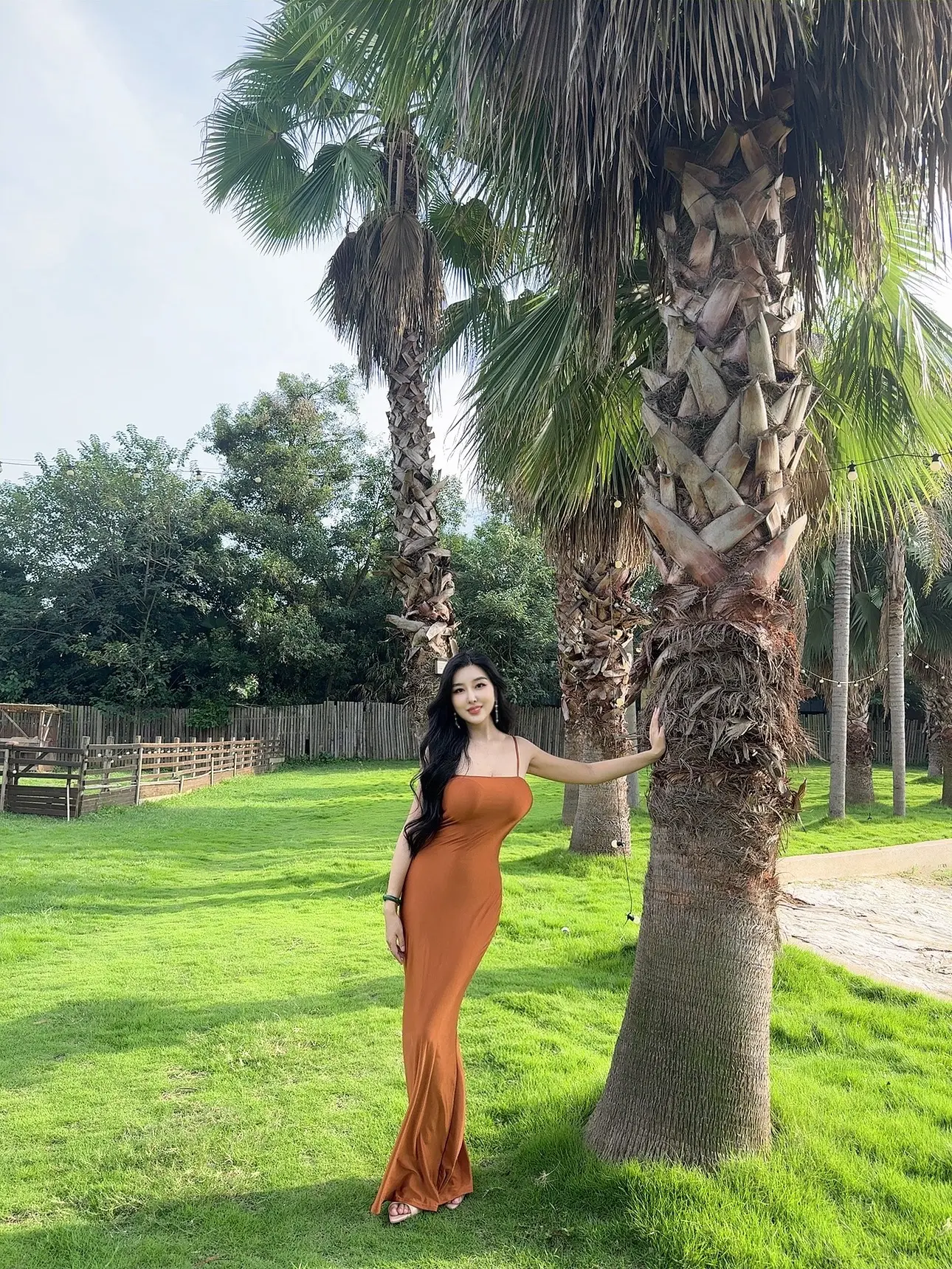 住进风景里 草坪拍照 刘香纪录美好生活 日常分享