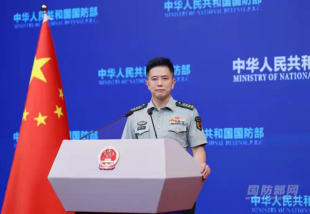 8月14日，国防部新闻发言人陈曦大校回应菲澳防长会联合声明时表示，仁爱礁是中国固