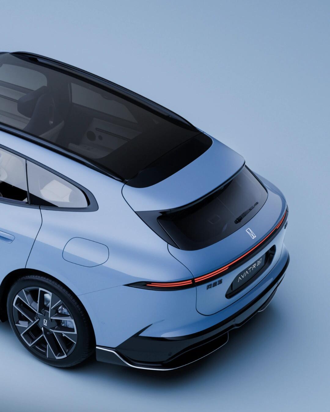 来一组阿维塔06T这车快启动静态拍摄吧，挺想看看实车你有没有期待看看这家伙实车新