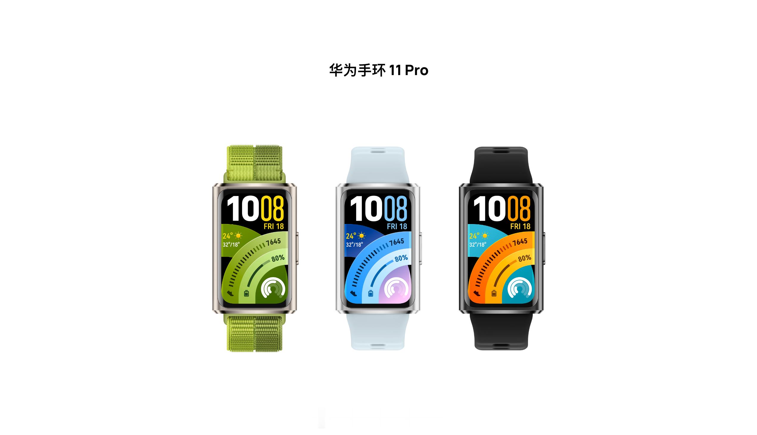 华为手环 11 和华为手环 11 Pro 在欧洲发布，过段时间也会推出国行版本。