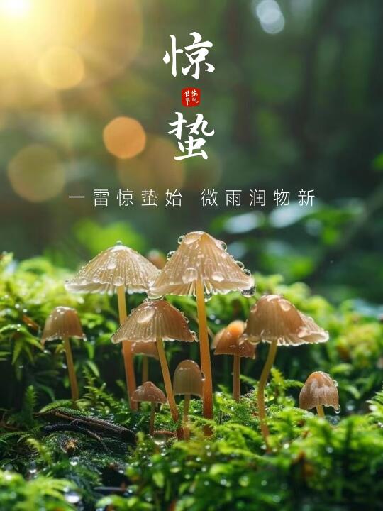惊蛰到｜惊蛰节气｜惊蛰海报｜二十四节气