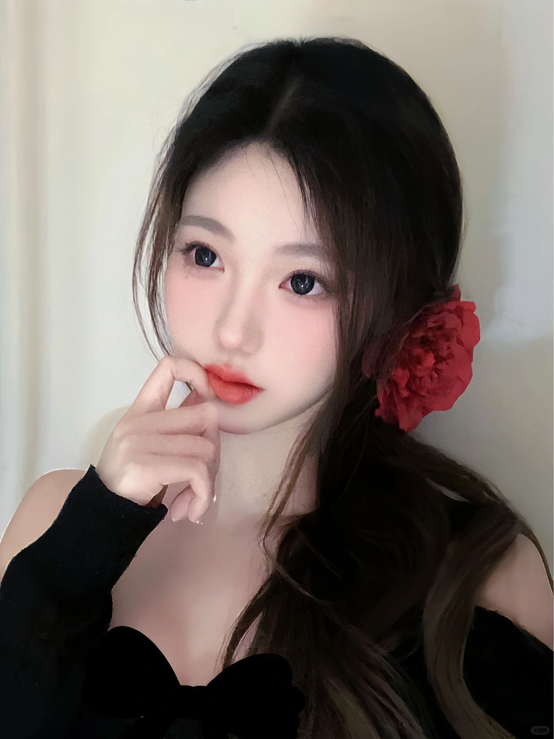 🥀玫瑰拍照｜两步get冷白皮清冷氛围感