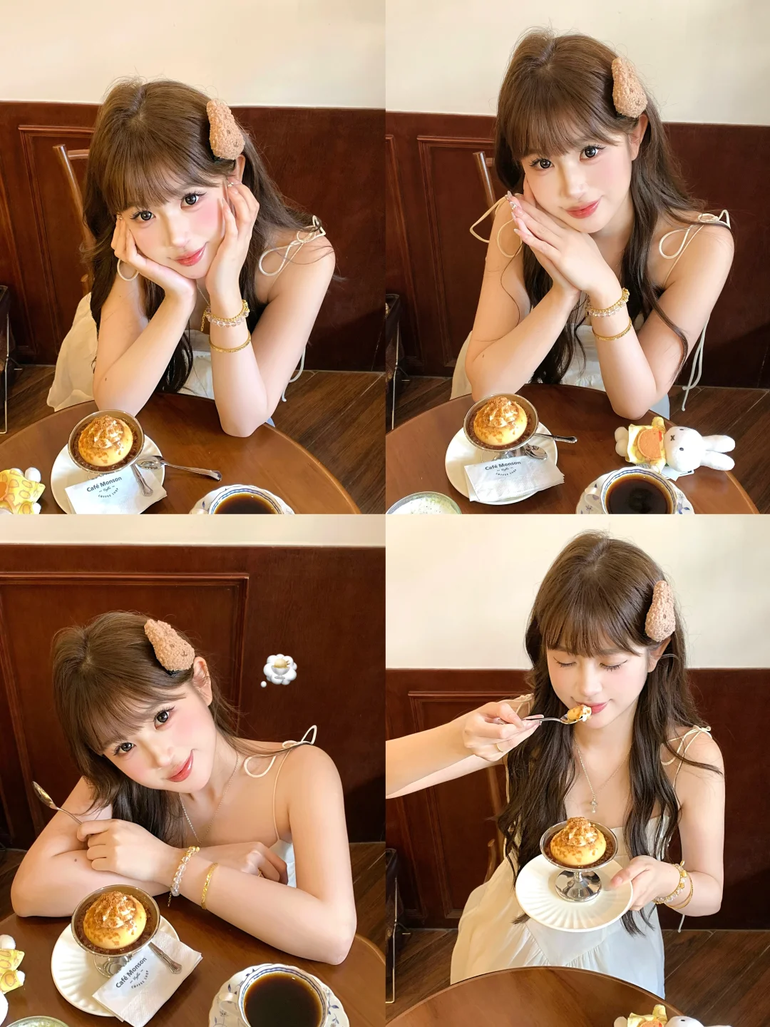 存一些咖啡店拍照姿势🍨简单又出片!!