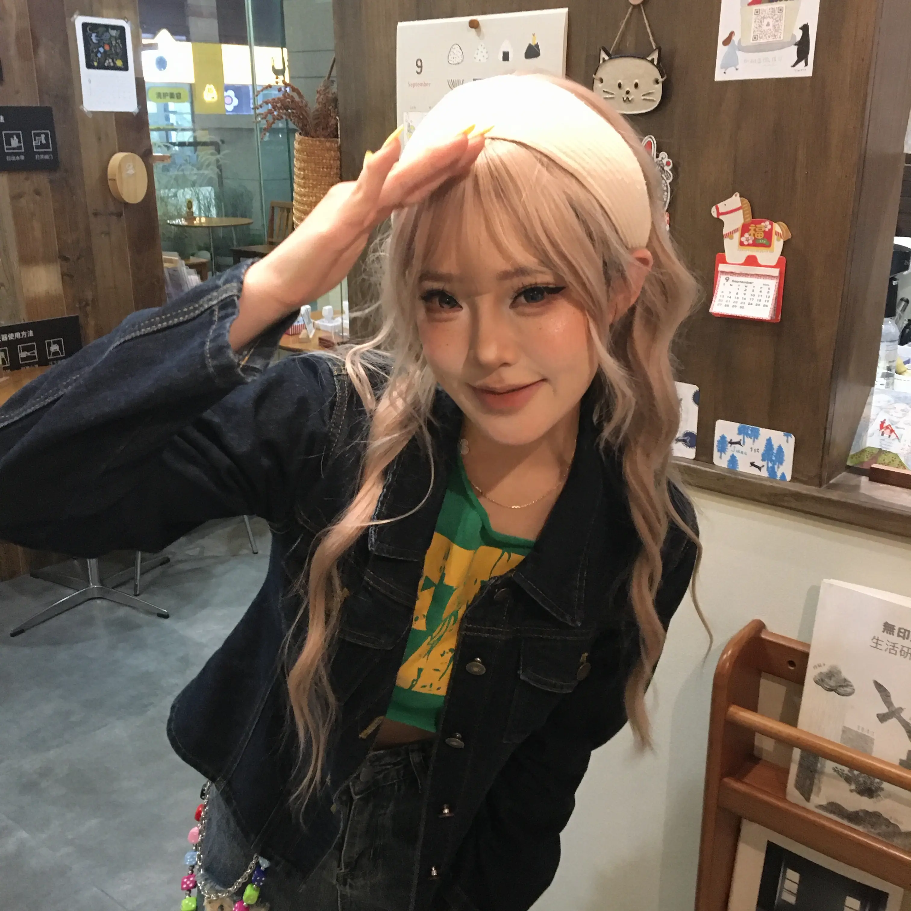 漂亮的御姐有杀气。