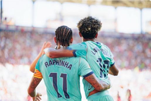 6连胜轰26球！巴萨4-2莱万特 亚马尔连续3轮梅开二度拉菲助攻双响9 月 14