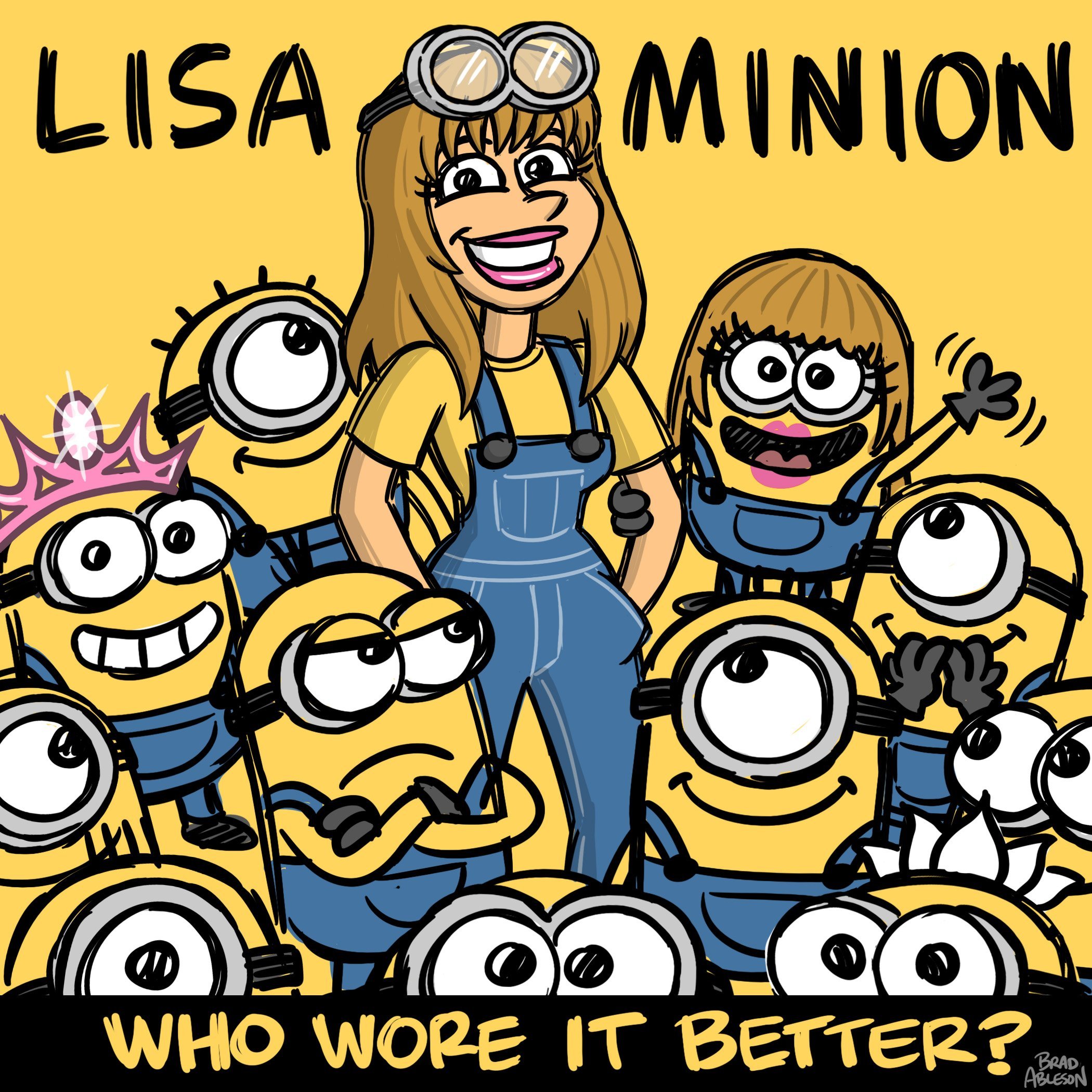 LISA  🤍 LISA KPOP女永一 260702 Minions X 更