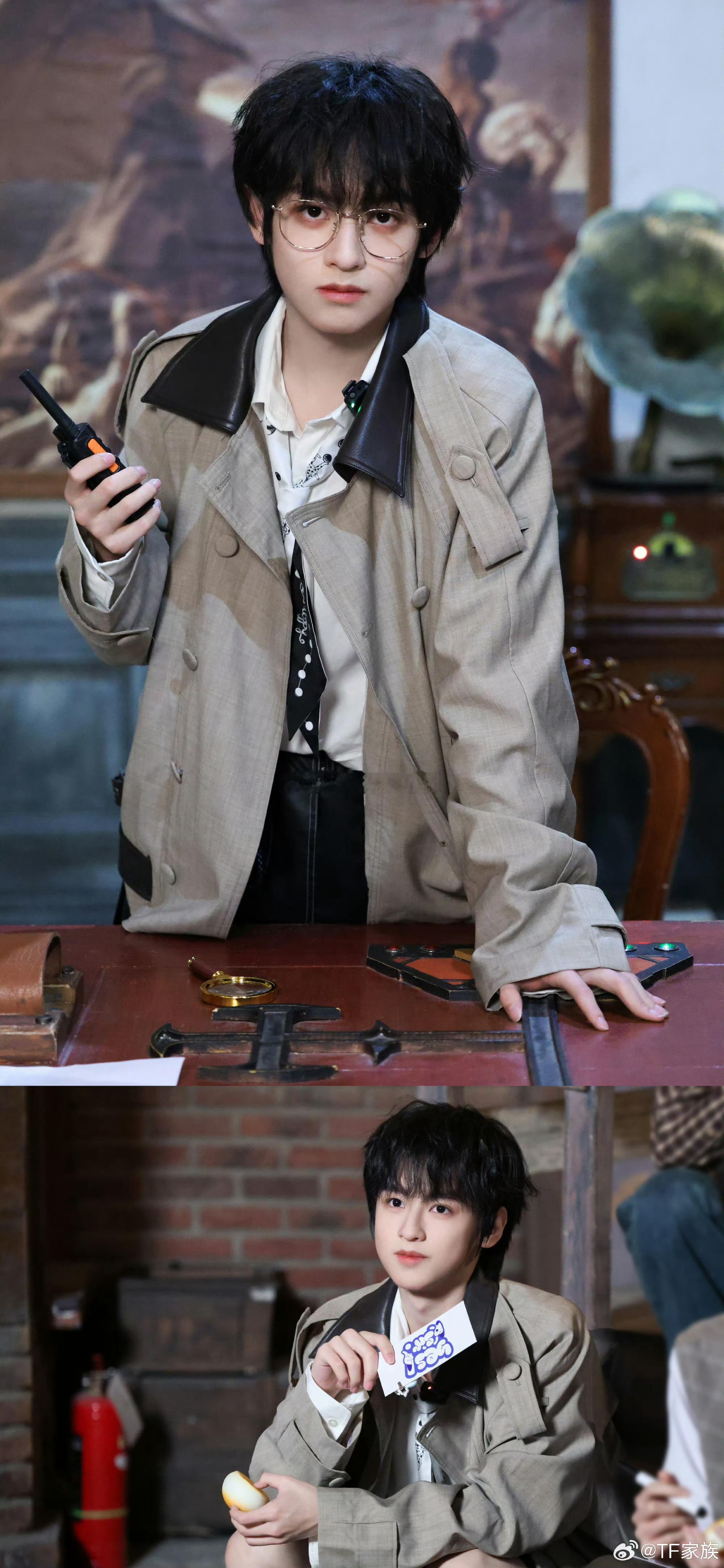🎀TF四代·二班探头探脑侦探社花絮照📸📸张奕然〡李煜东〡魏子宸〡聂玮辰〡杨