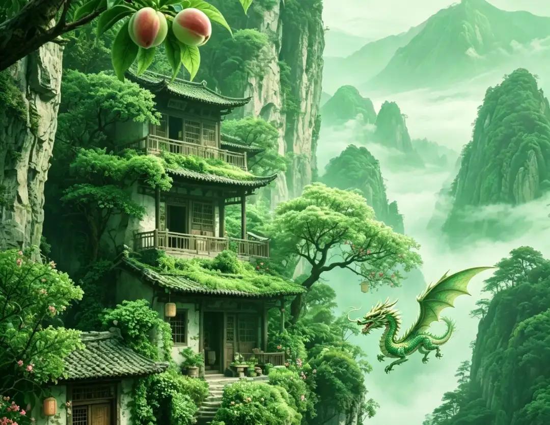这幅图美轮美奂，喜不自禁！