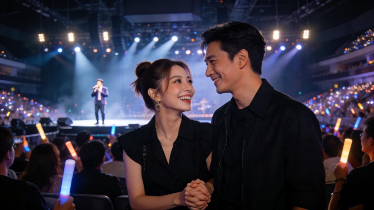 开年清流！43岁阿Sa霸气官宣姐弟恋，删去"绯闻"二字，20年情路终遇坦荡幸福