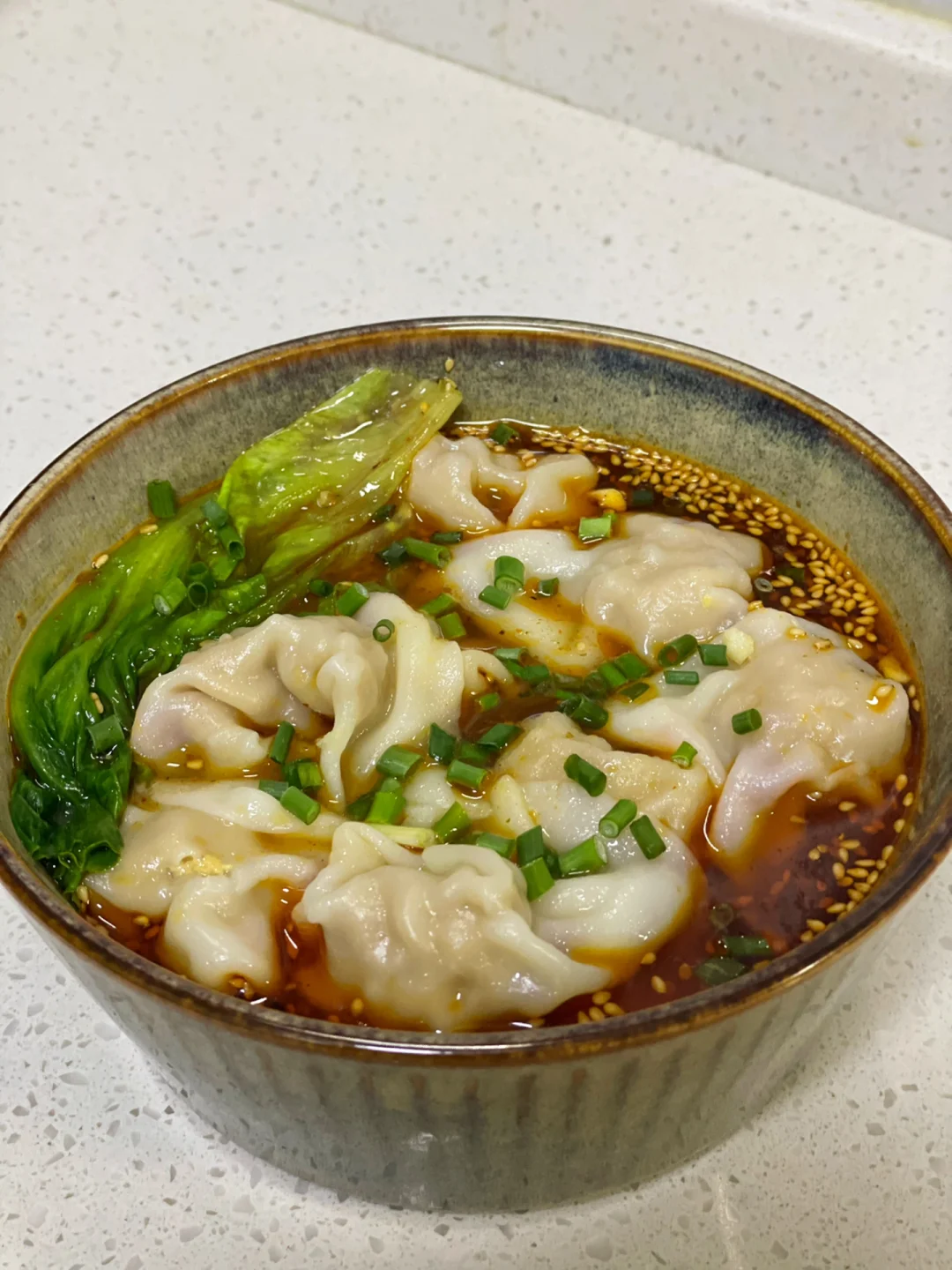 家庭版红油老麻抄手，吃了无数次的蘸水🤤