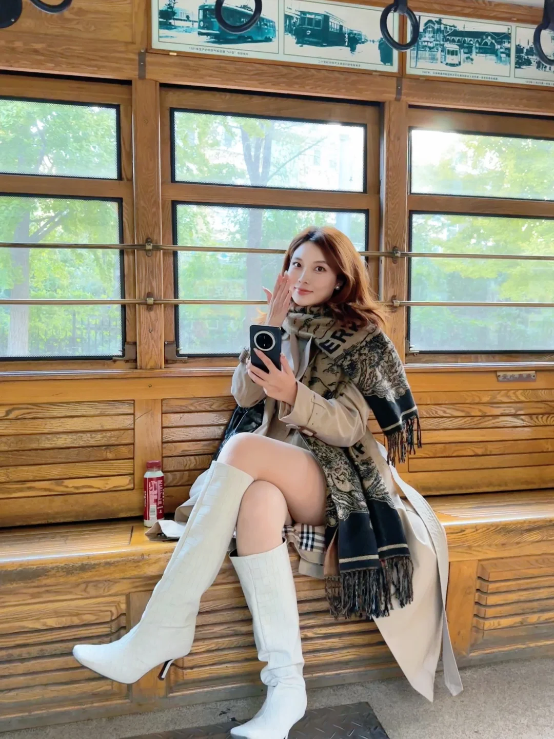 羡慕大连人可以乘坐百年有轨电车💁🏻‍♀️