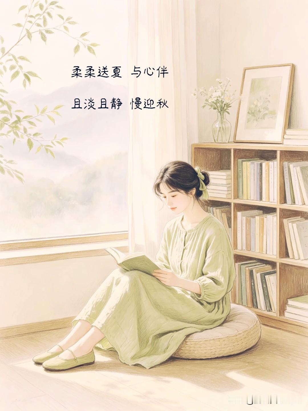 昨晚下了点雨，今早感觉凉爽了不少。已经是八月了，突然感觉窗外的蝉鸣渐渐弱了，风里
