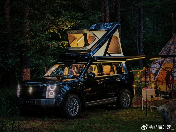 余承东发了带车顶帐篷的享界g9 感谢终于有人看到了旅居车主的需求，不过到底是小米