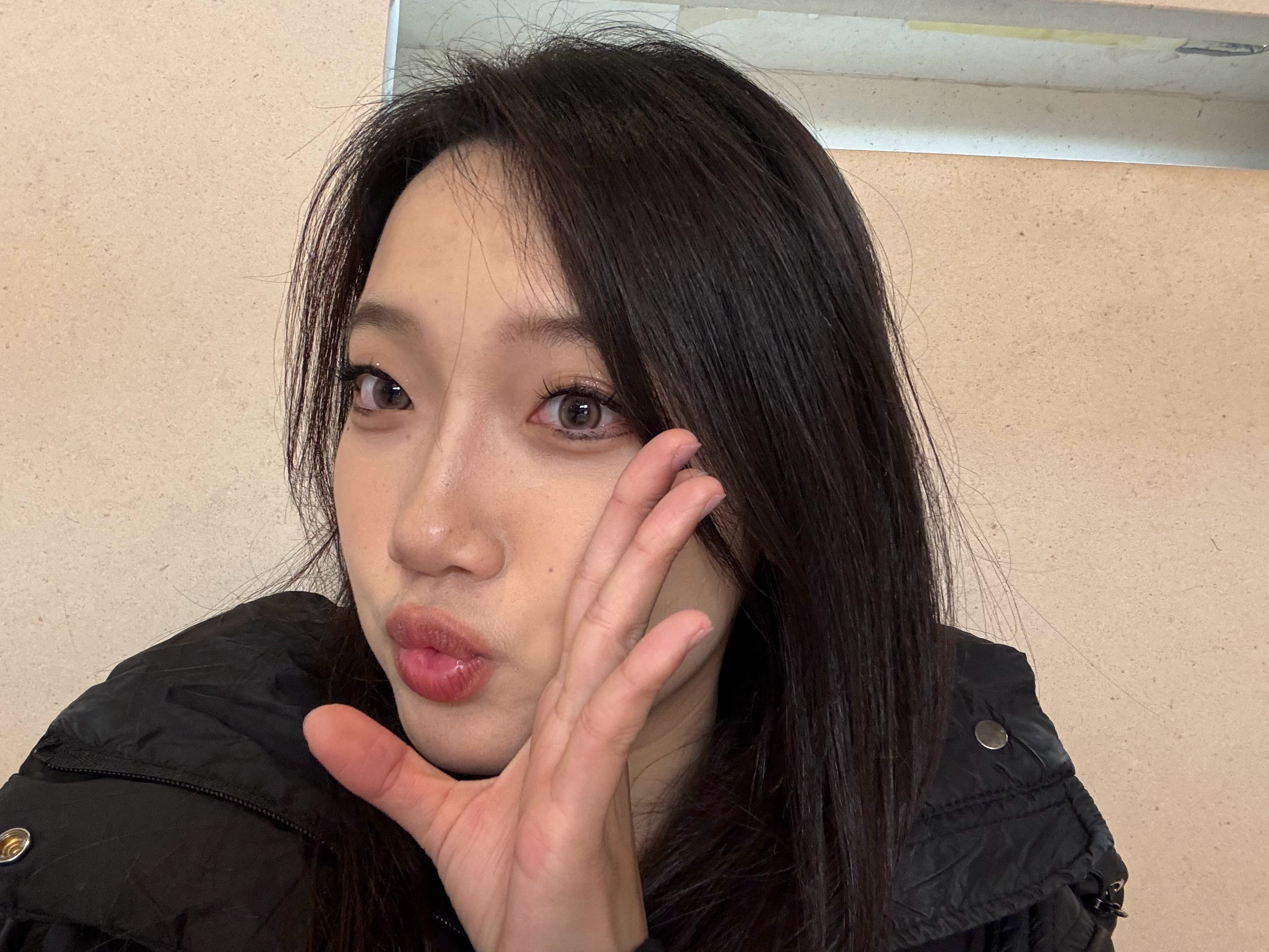 嘴巴化得这么嘟一定要发一下