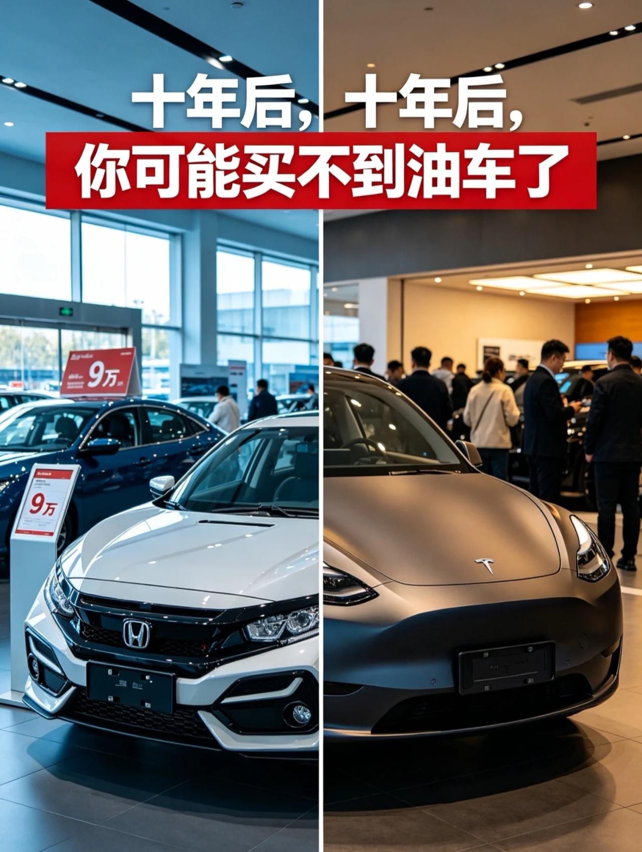 🤯 为什么油车卖不动了？
1. 电车全方位碾压：同价位的电车，配置、智能化、用