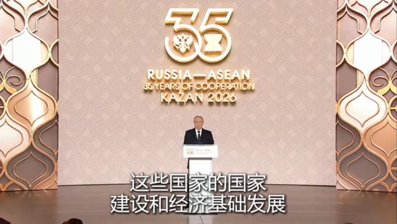 普京：俄罗斯东盟支持公正世界秩序

俄罗斯卫星通讯社 2026年6月18日, 0