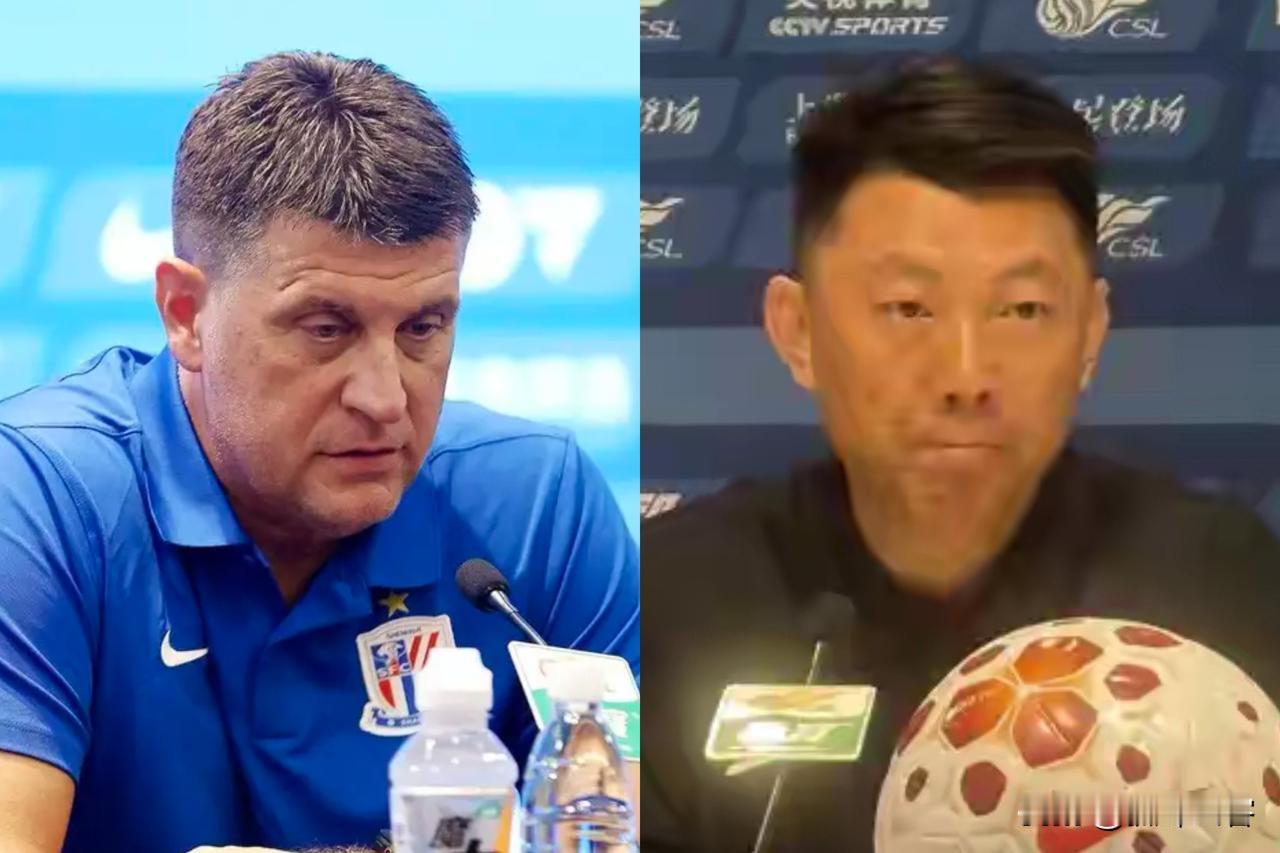 上海申花vs山东泰山赛后新闻发布会，唐田赢球依旧清醒认为上半时战术安排有问题，米