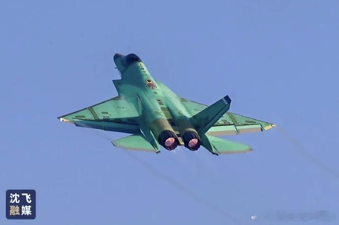 【墨绿色歼-35新年第一飞】1月6日上午，航空工业沈飞试飞跑道上，一架身披墨绿色