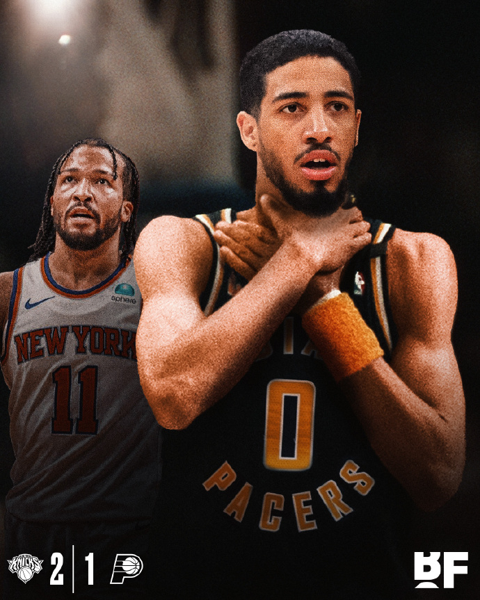 #步行者1比2尼克斯#还是佩服尼克斯啊，几乎落后了整整三节，第四节反超，可惜最后