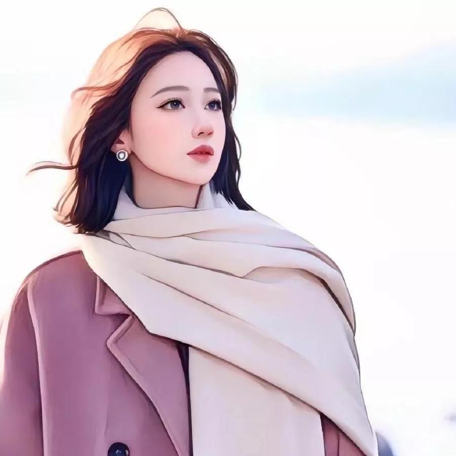 温柔优雅的冬日穿搭，暖色调的温暖氛围