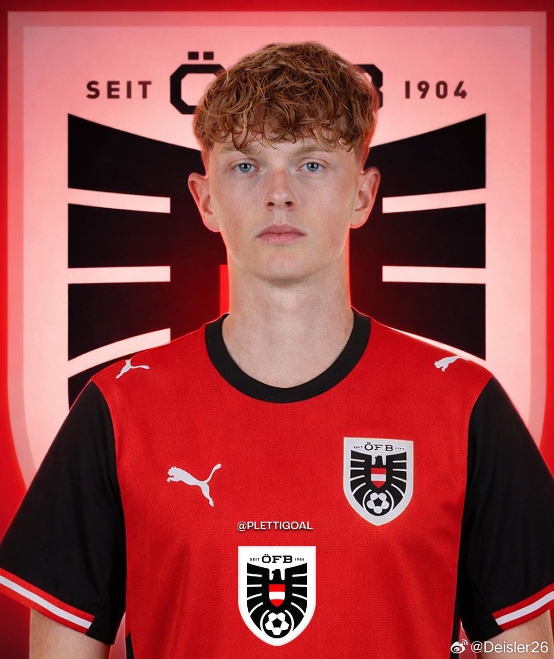 🚨🚨🚨［普拉滕伯格］：保羅·萬納選擇未來代表奧地利國家隊征戰國際賽事，而不