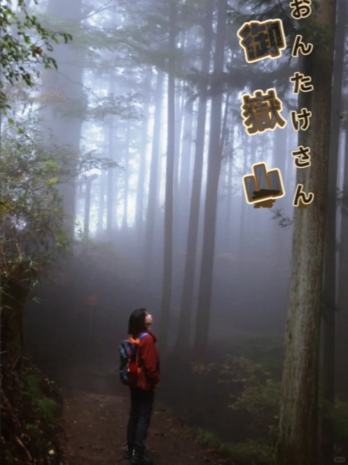 进山吸下氧😎自驾东京都御岳山