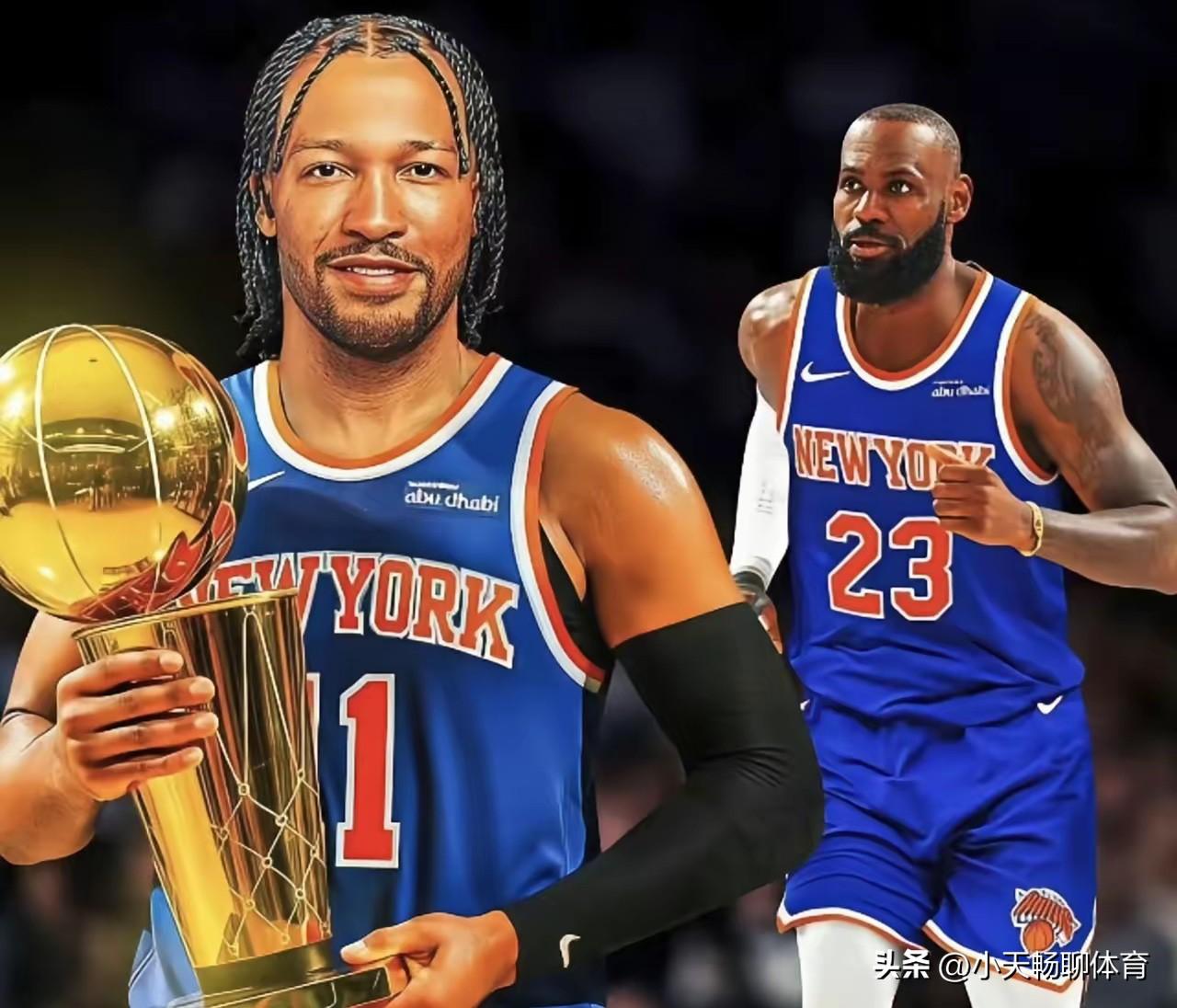 逆生长！现役NBA逆天改命的五大球星！

1、布伦森｜次轮出身，一路逆袭拿下东决