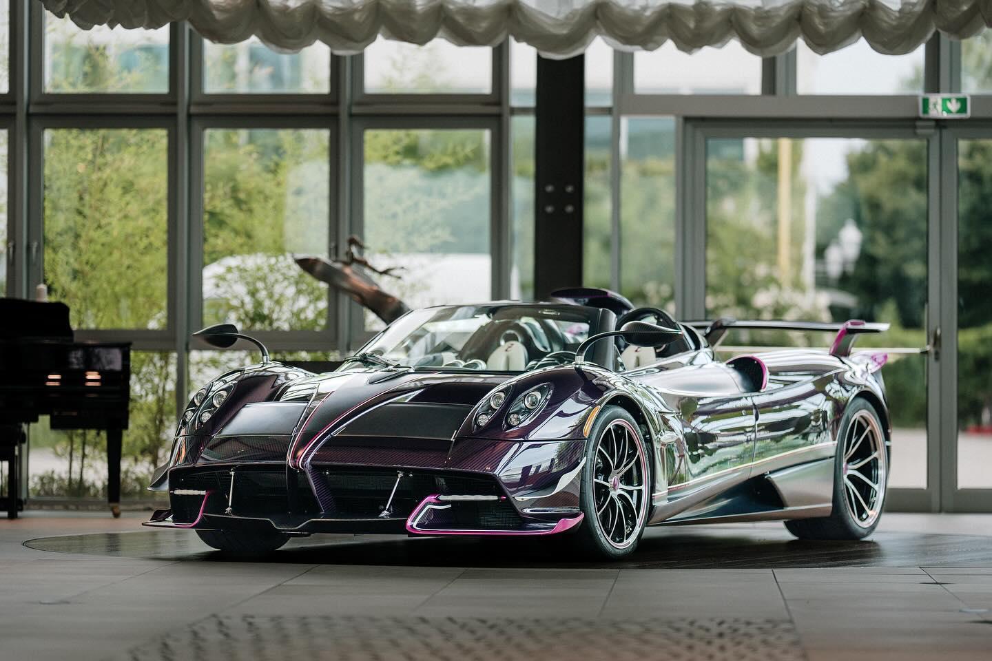 这台Pagani Huayra ZY Roadster正在发往国内