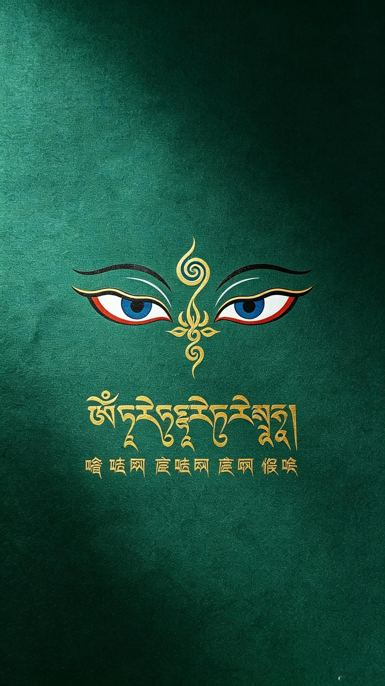绿度母法眼壁纸 ​​​