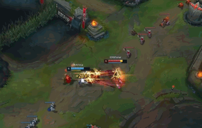 Fisher这波被阿卡丽击杀有点没想到啊#EDG对战RA##游戏233# ​​​